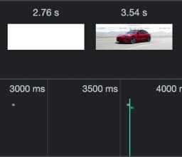 Tesla image takes over 3 seconds to render