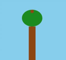 AI generated CSS palm tree