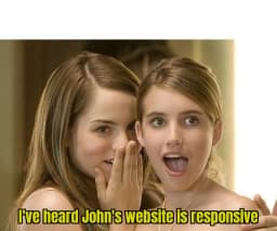 Responsive website