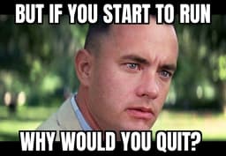 React hook useRunOnce Forest Gump meme