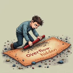 overflow hidden secretive